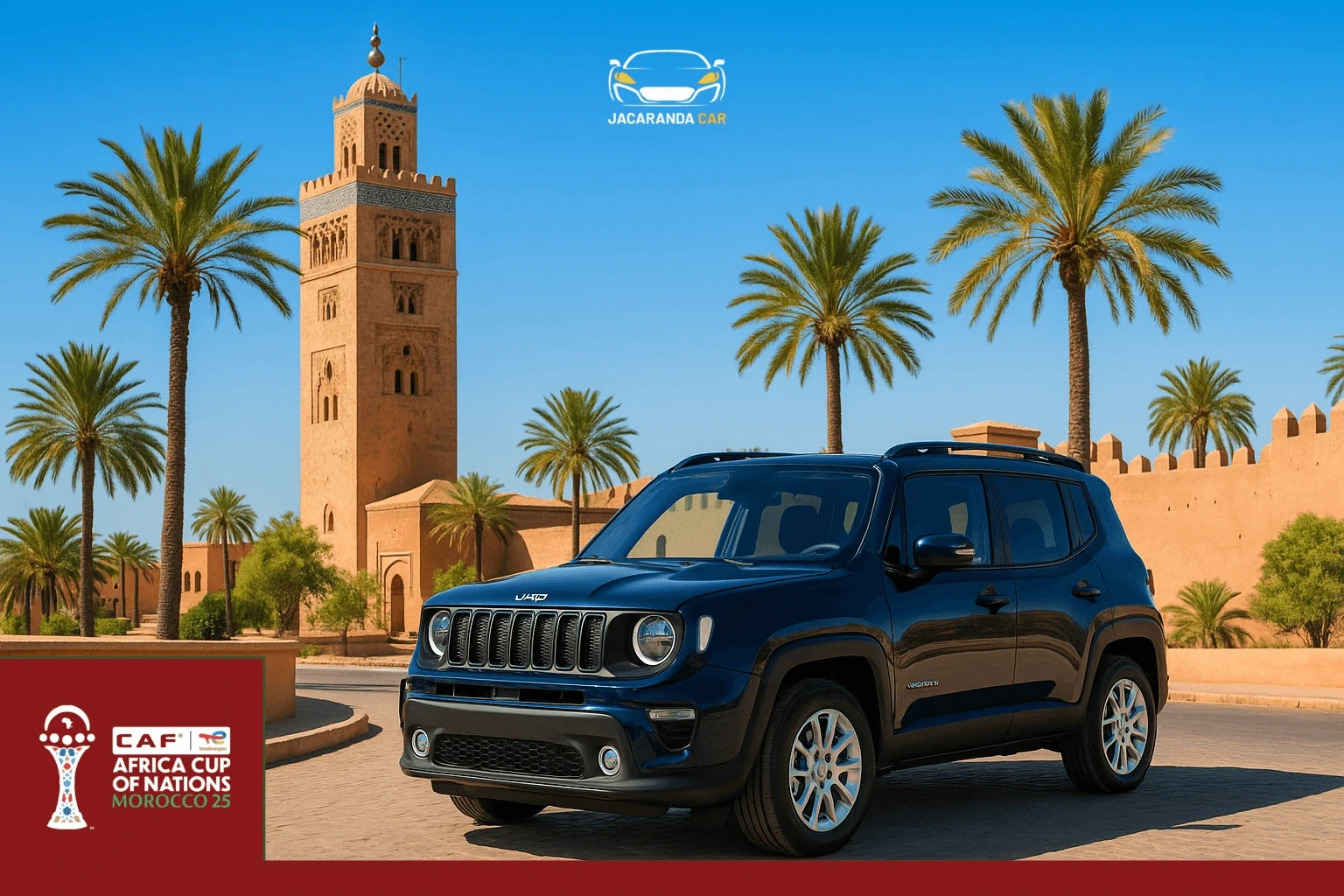 La location de voiture au Maroc : une solution idéale pour se déplacer pendant la CAN 2025
